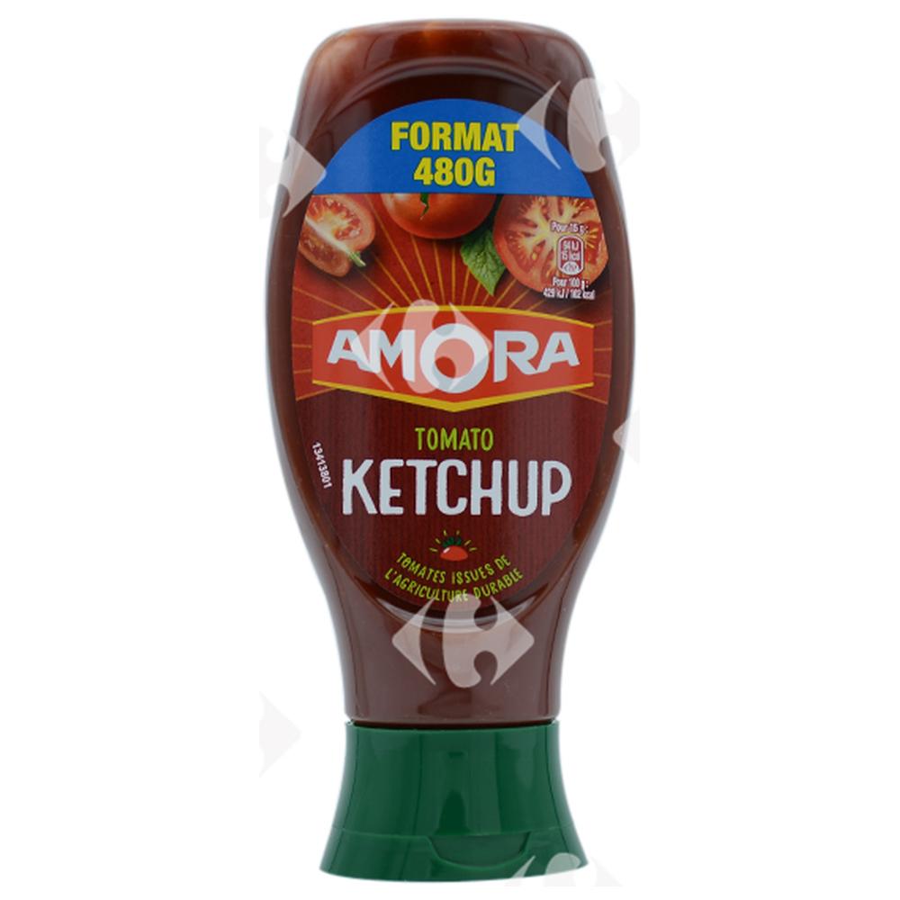 Ketchup Nature Top Down Amora 480g