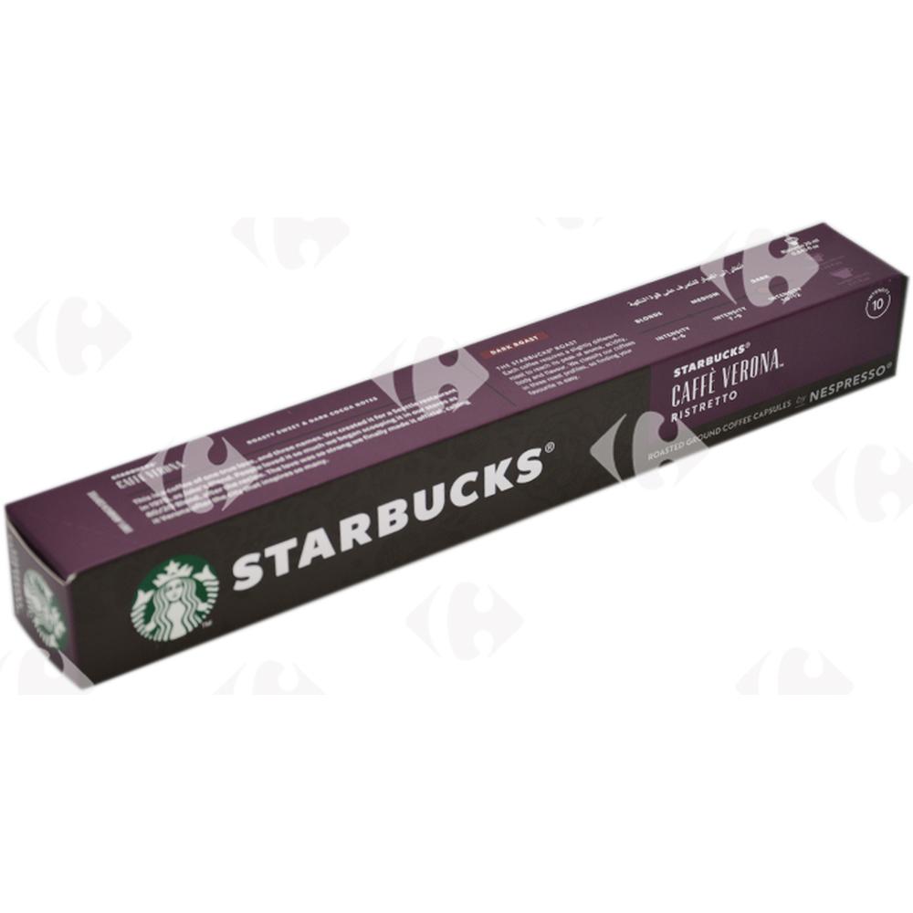 [670776] Capsules Caffe Verona Starbucks 10 pièces