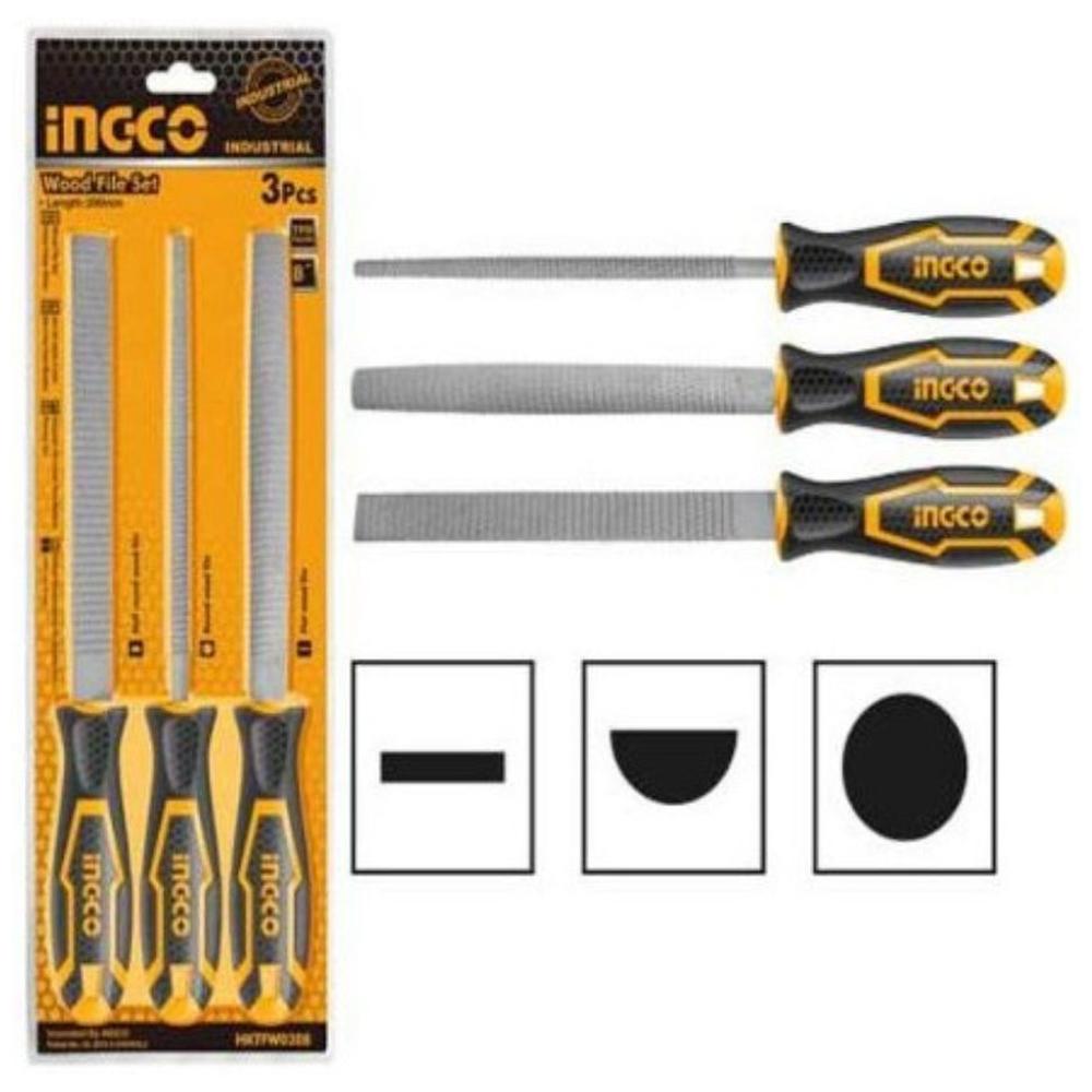 Set de 3 Limes à Bois.