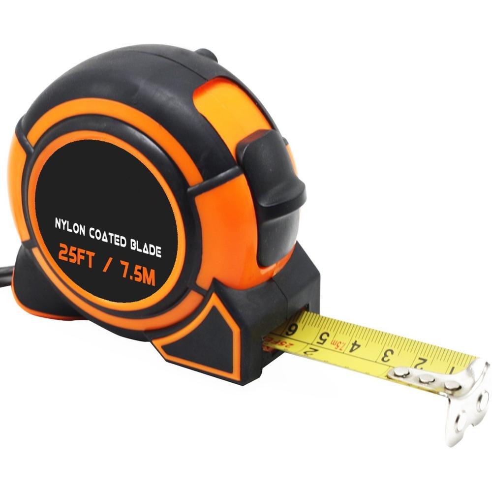 [678516] Mètre de Mesure Noir-Orange DINGQI 7m/25mm