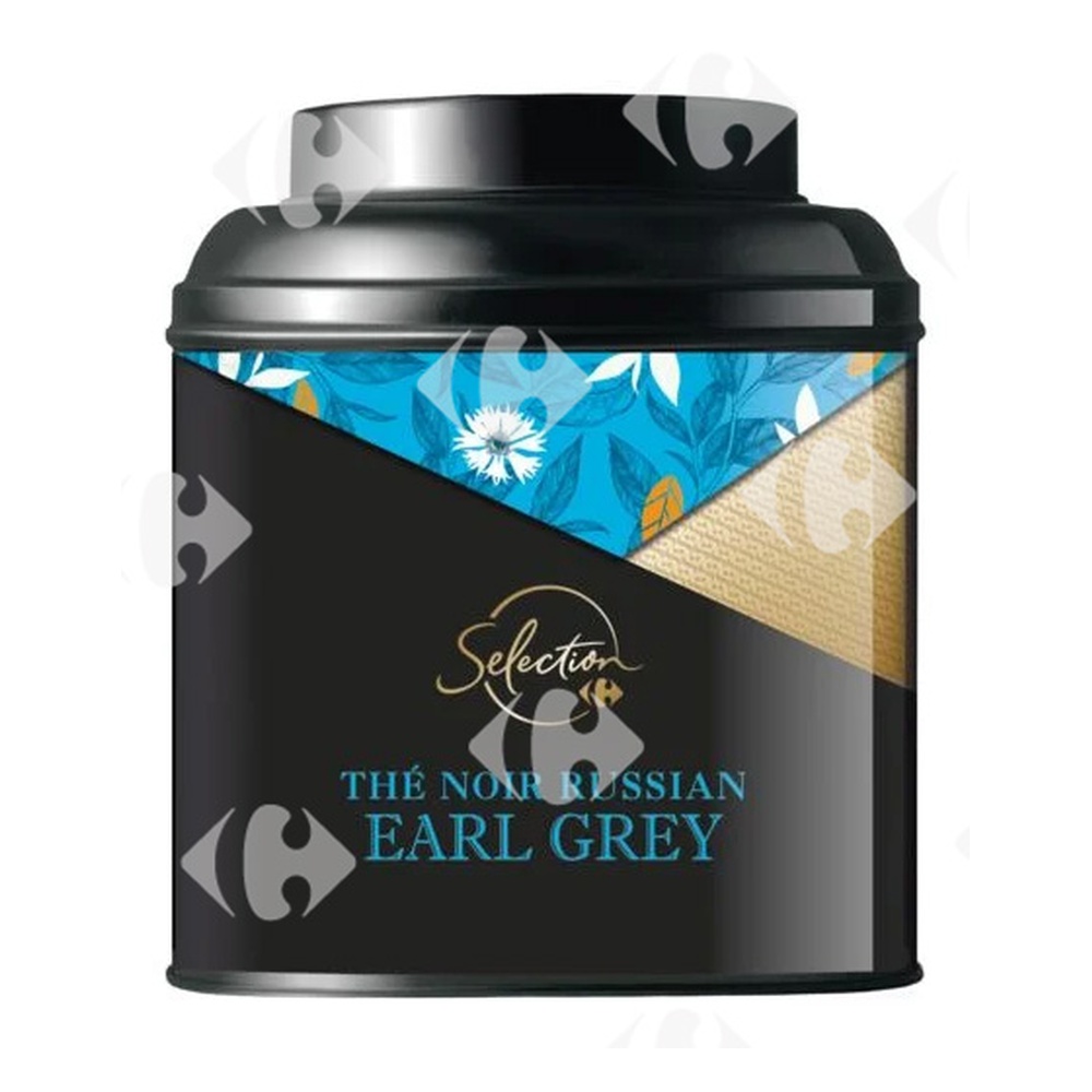Thé Noir Aromatise Earl Grey Carrefour Select 100g
