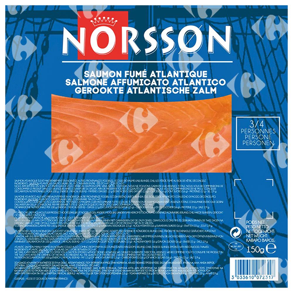 [72626] Saumon Fumé Norsson 150g