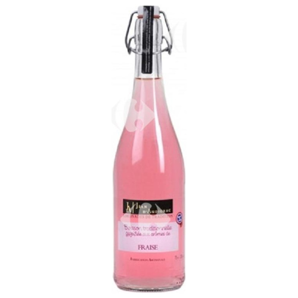 [680570] Limonade Artisanal Fraise Jean D'Audignac 75cl
