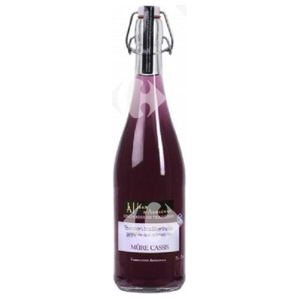 Limonade Artisanal Mure Cassis Jean D'Audignac 75cl