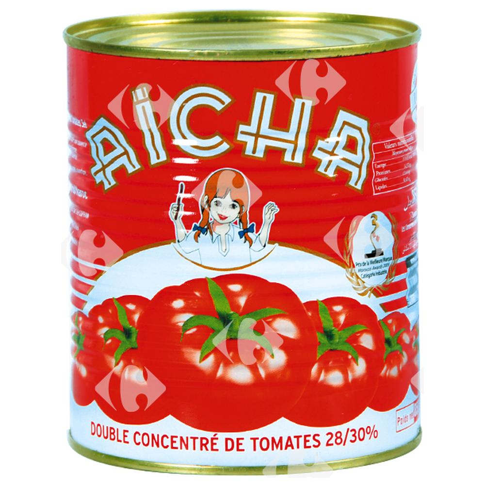 [1301] Conserve de Concentré de Tomates Aicha 730g.