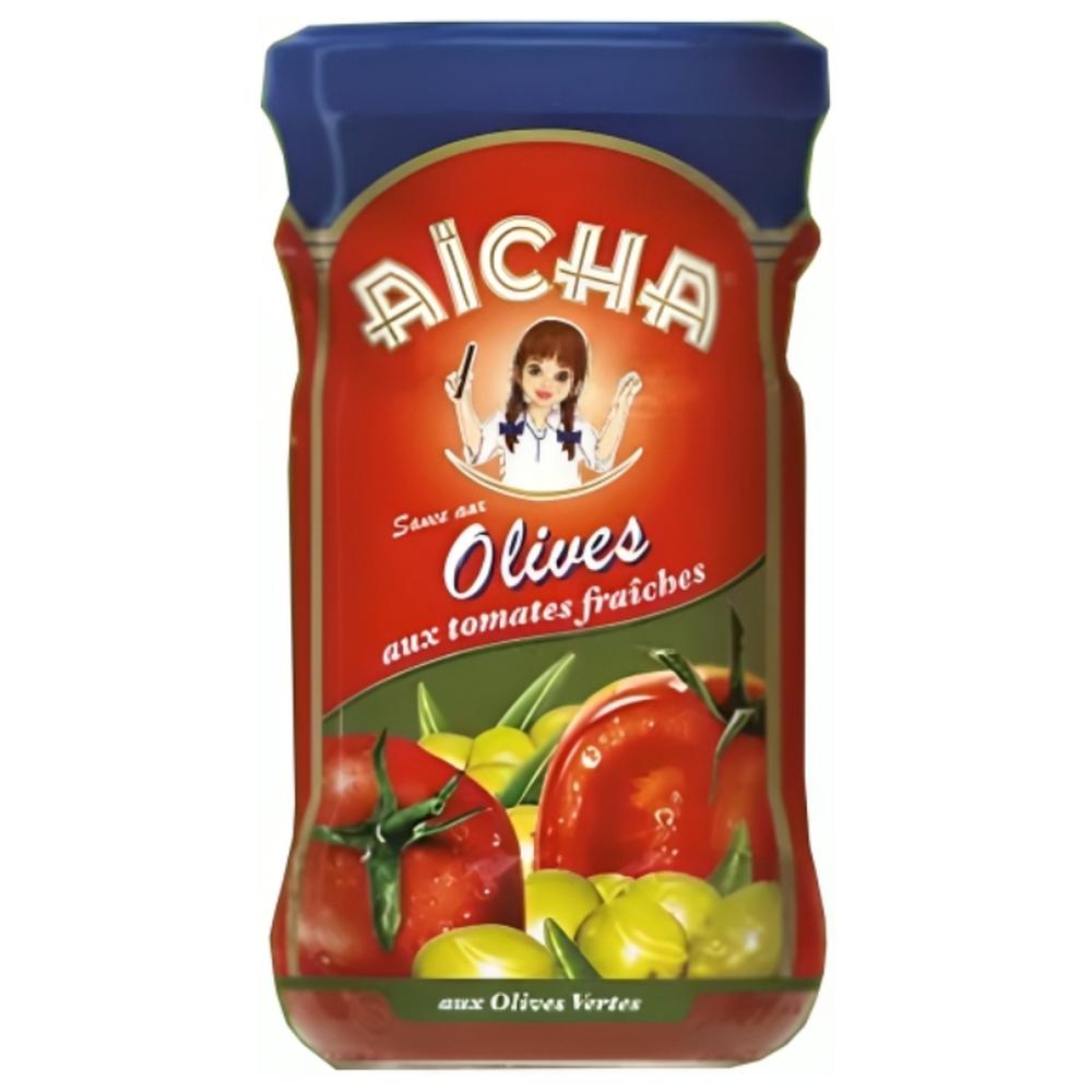 Sauce Tomate Aux Olives Aicha 37cl