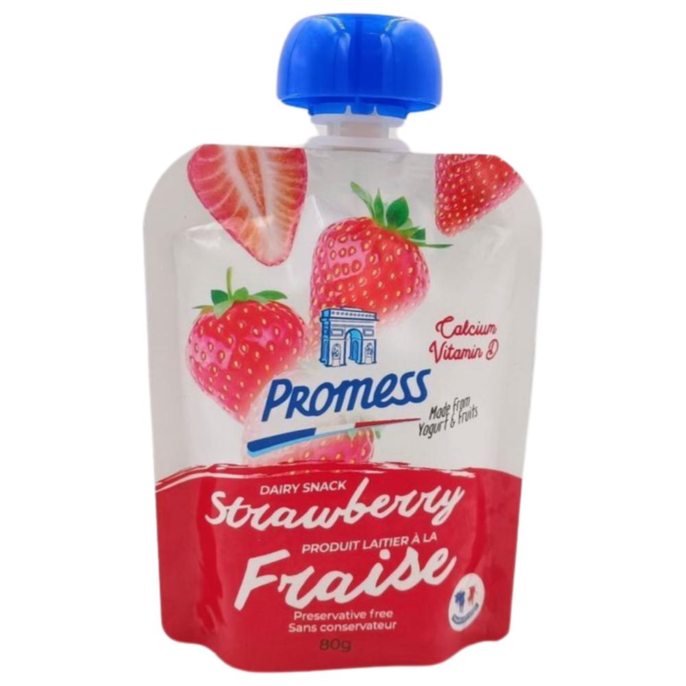 [664559] Yaourt à Boire Fraise Promess 80g.