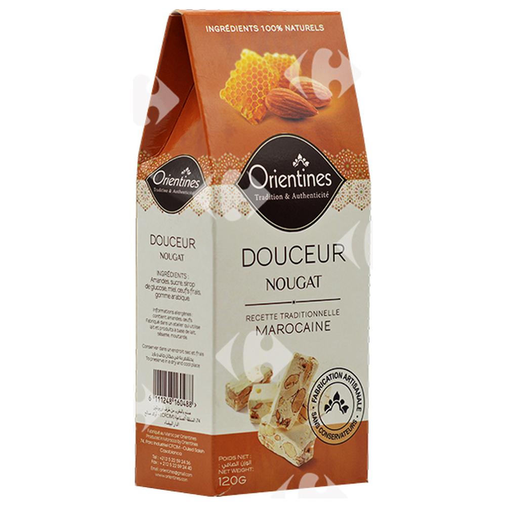 [386955] Douceur Nougat Orientines 120g
