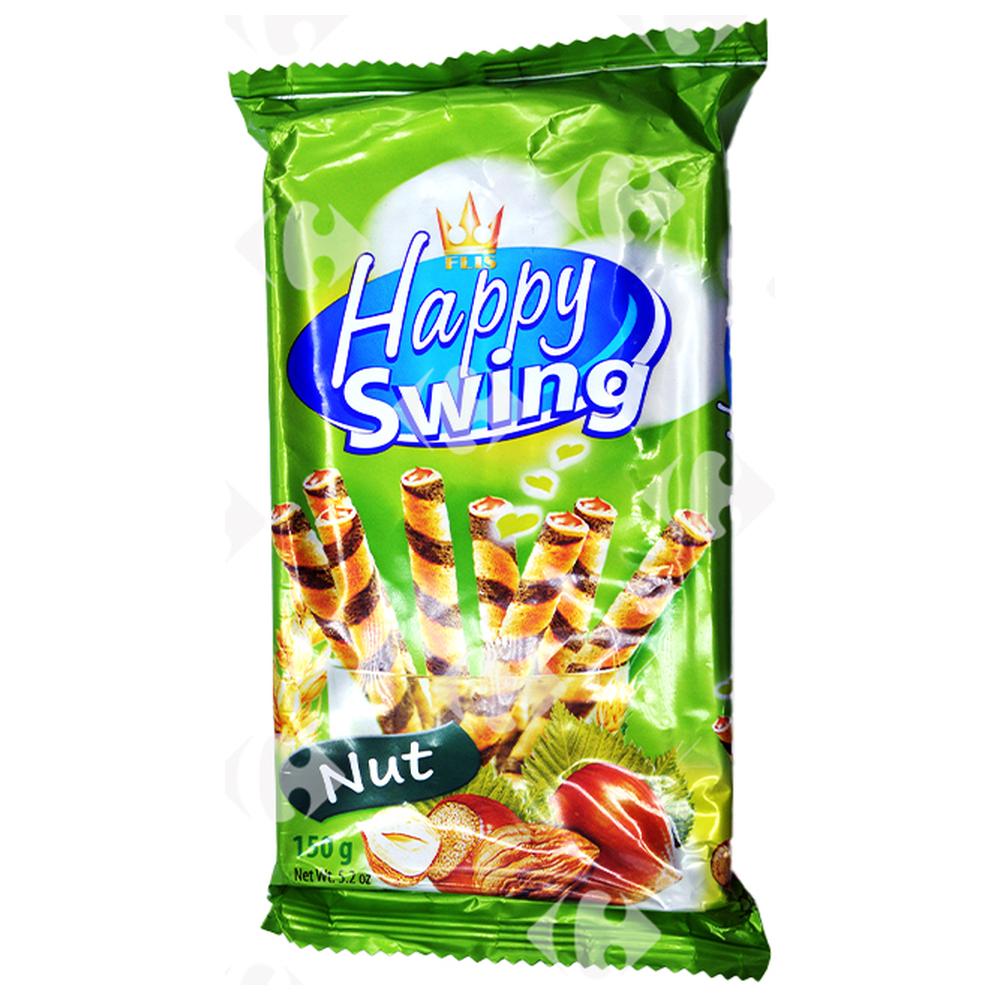 [568299] Mini Cigares Noisettes Happy Swing 150g