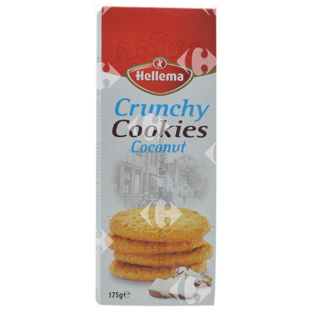 [664242] Cookies Crunchy Noix de Coco Hellema 175g