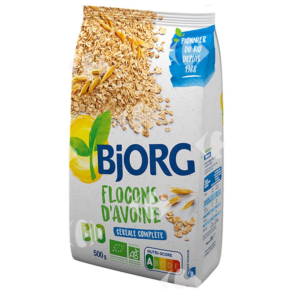 [63050] Flocons d'Avoine Bio Bjorg 500g