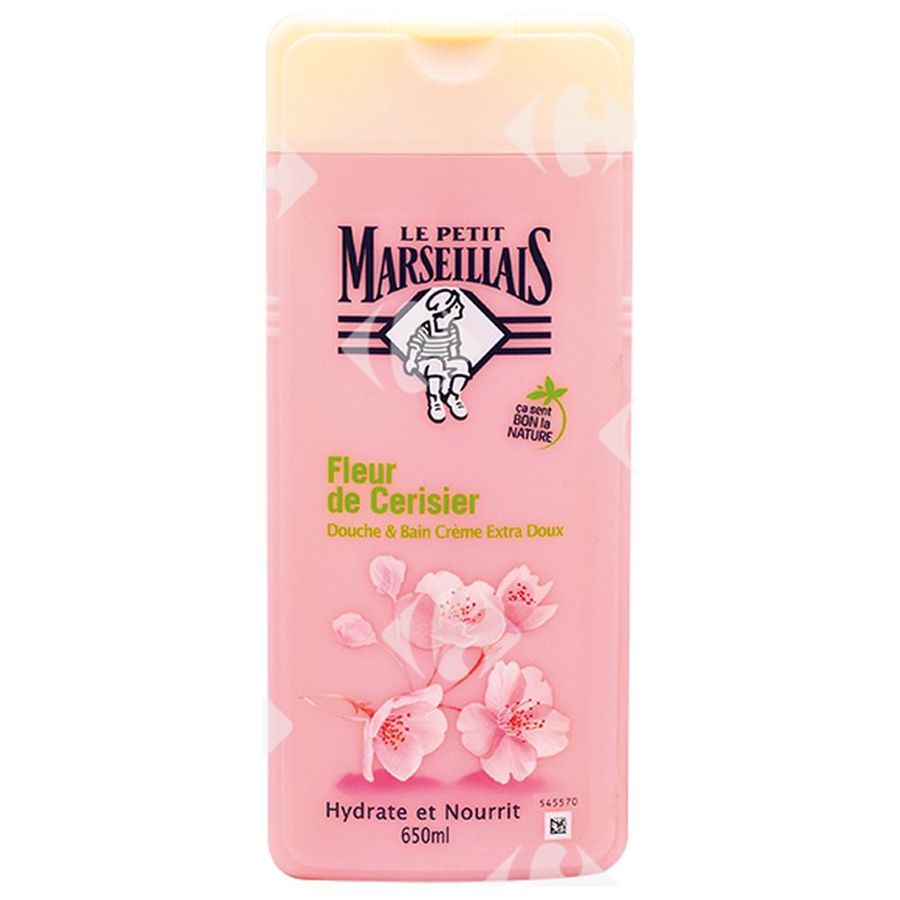 Crème de Douche à la Fleur de Cerisier Le Petit Marseillais 650ml