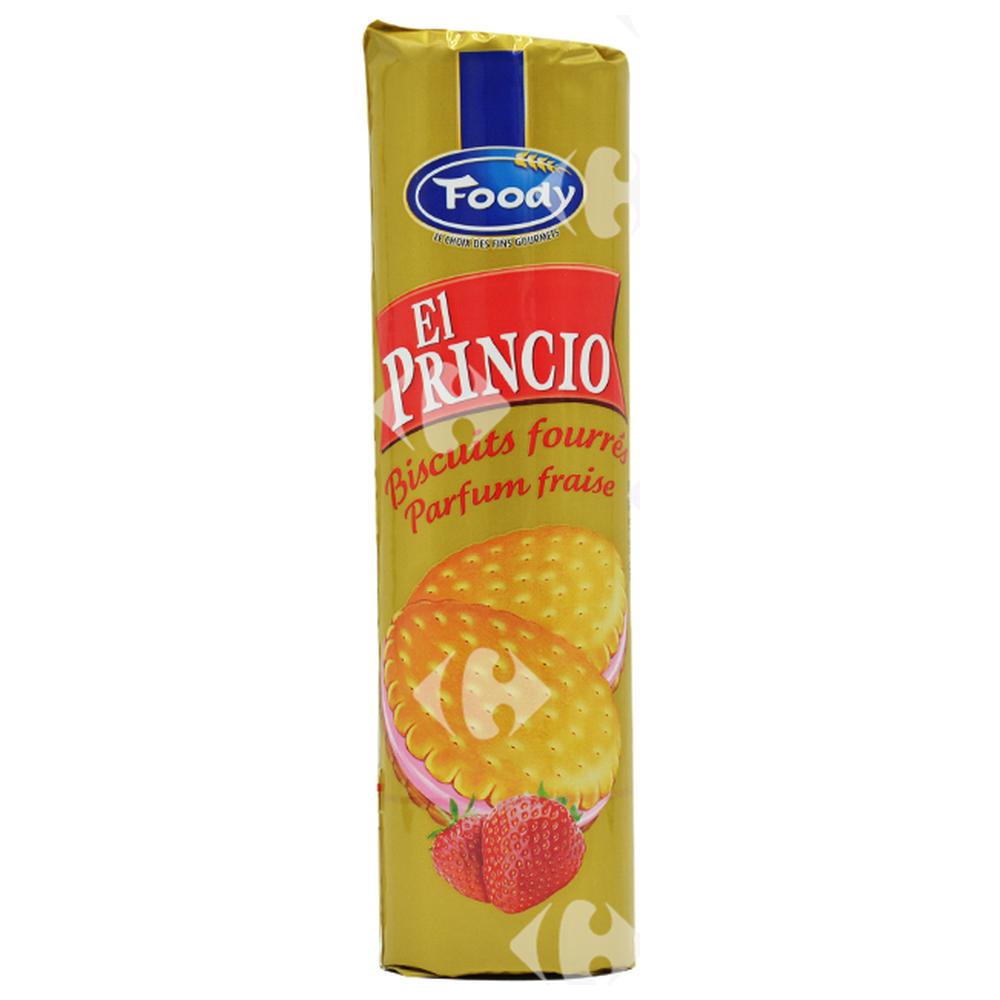 Biscuits Sandwich Fraise El Princio 240g