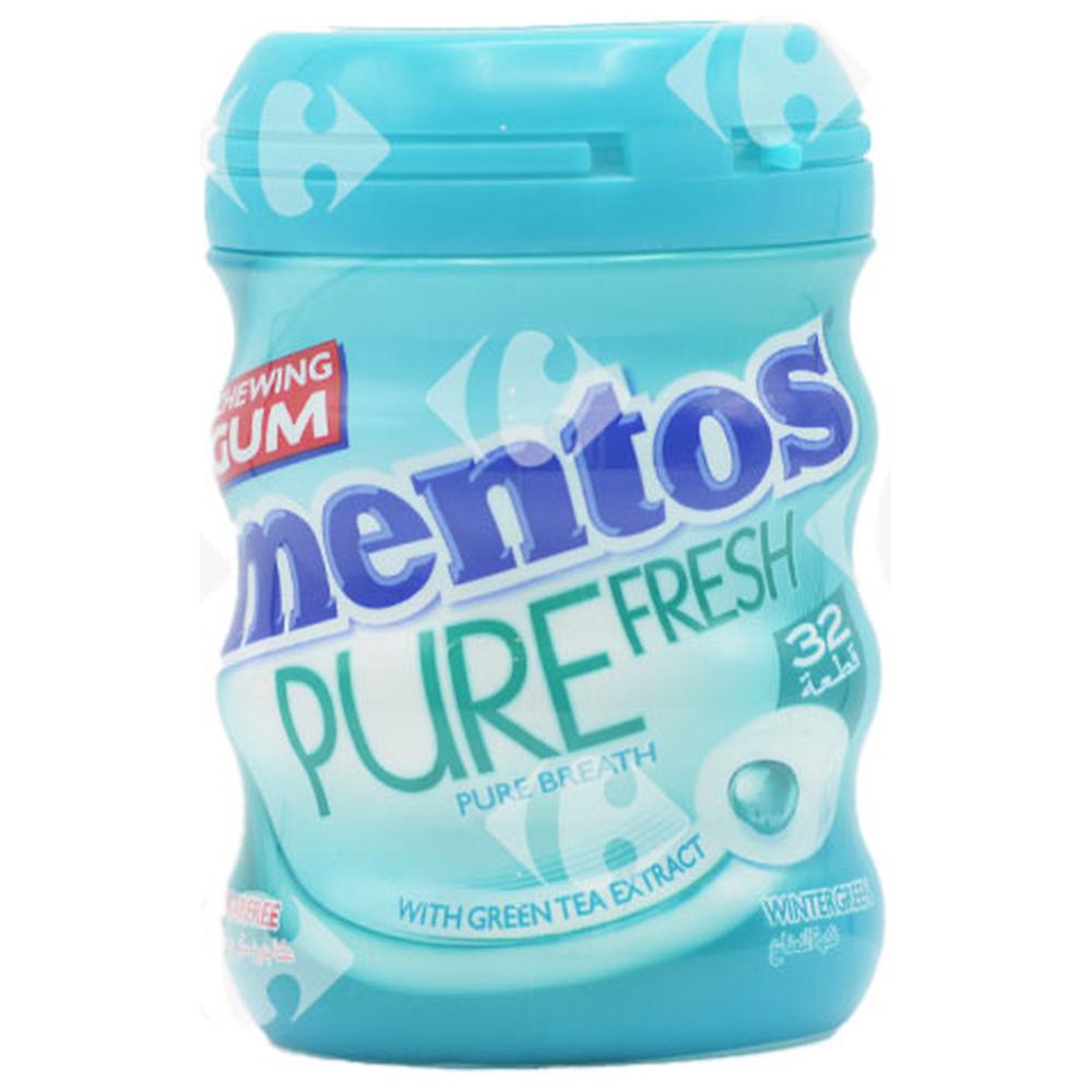 [367128] Chewing-Gum Pure Fresh Winter Green sans Sucres Mentos 28 unités