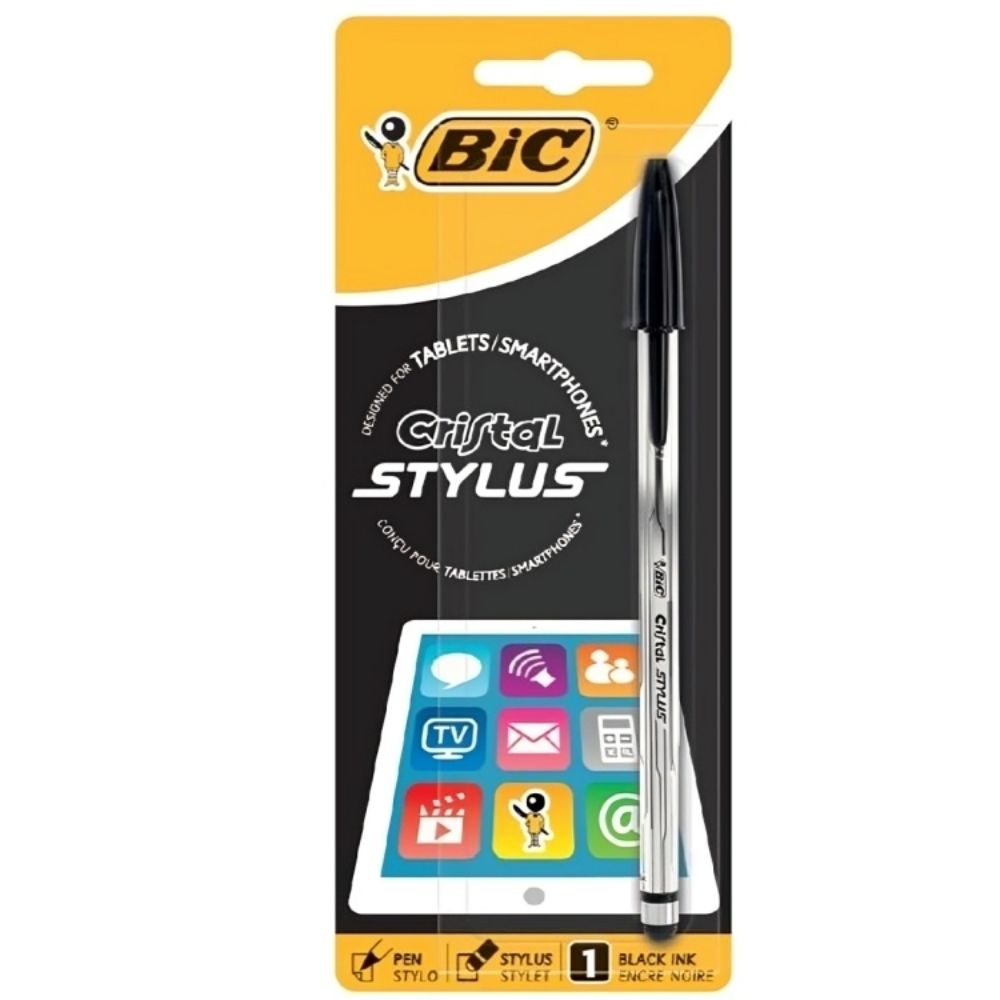 [404071] Stylo Bic Crystal Noir