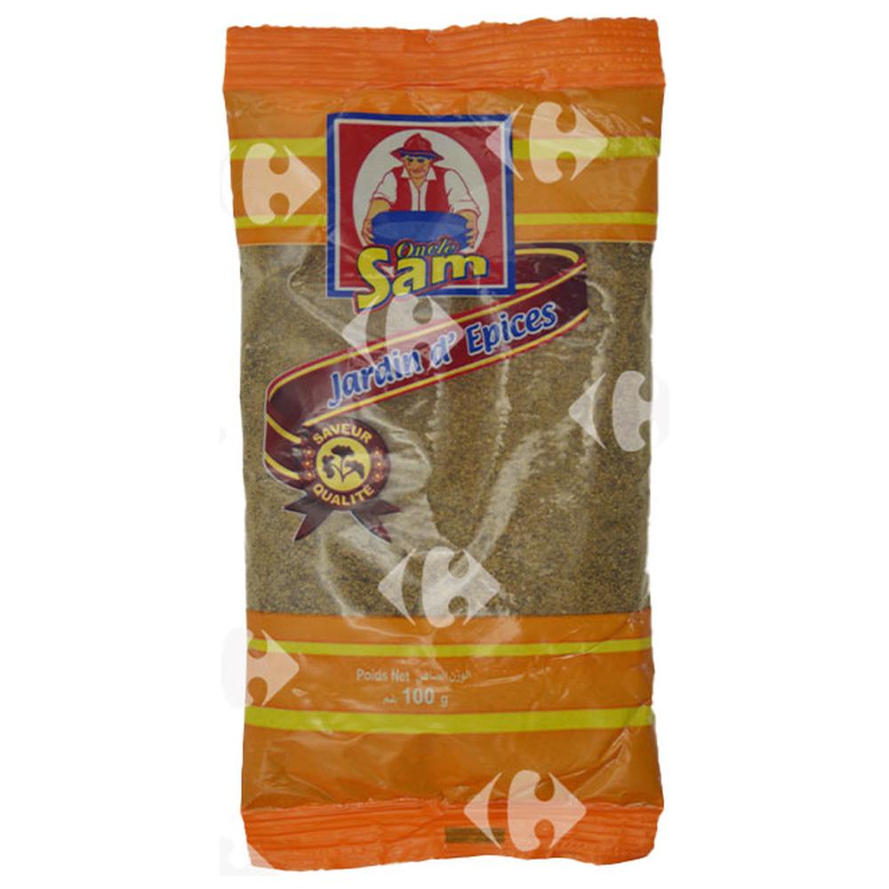 Poivre Noir Moulu en Sachet Oncle Sam 100g
