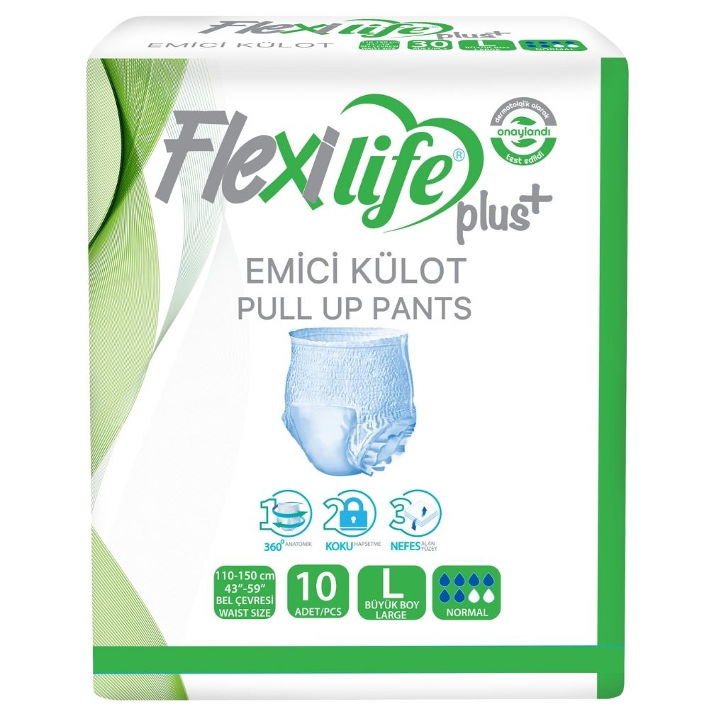 [690388] Flexilife Culotte Adulte Large 10 Pièces