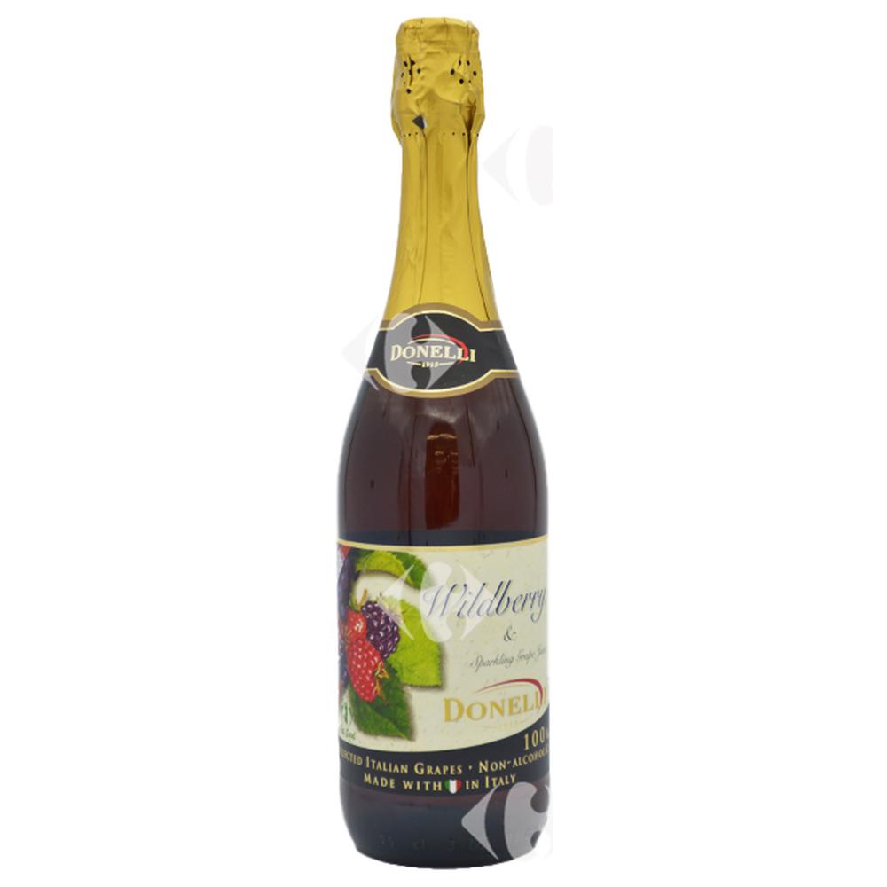 Vin Mousseux Sans Alcool Fruit Rouge Donnelli 75cl
