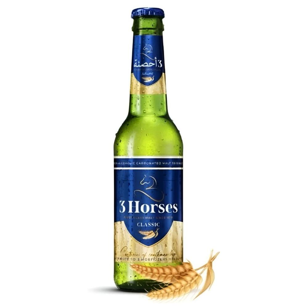 [720976] Bière Sans Alcool Classique Three Horses 33CL