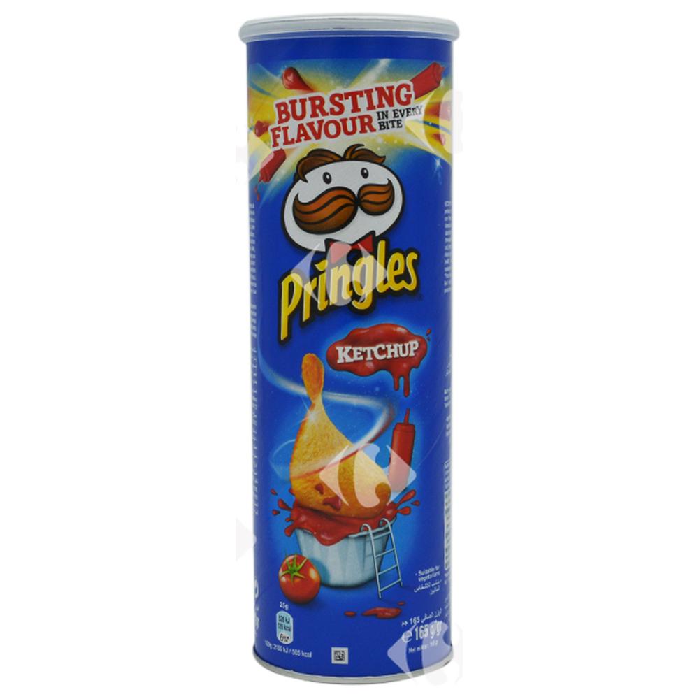 Tuiles Ketchup Pringles 165g