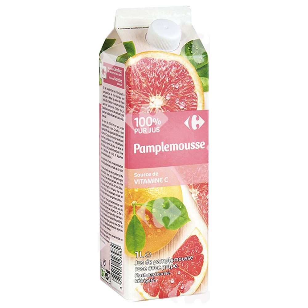 Pur Jus de Pamplemousse Carrefour 1L