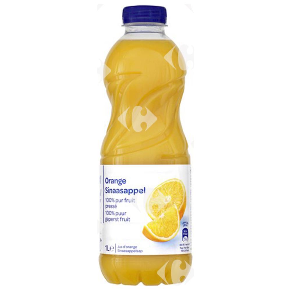 [643604] Pur Jus d'Orange Carrefour Blanc 1L