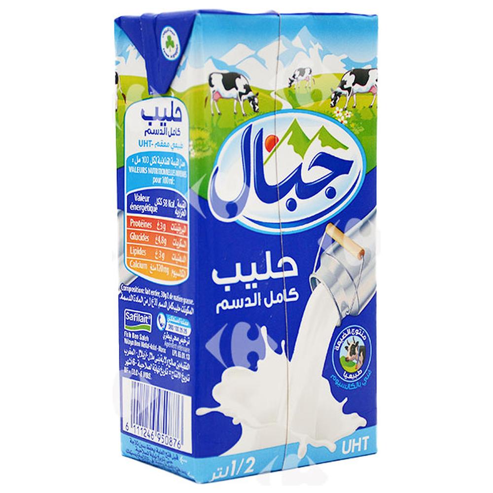 [185343] Lait UHT Entier Jibal 500ml
