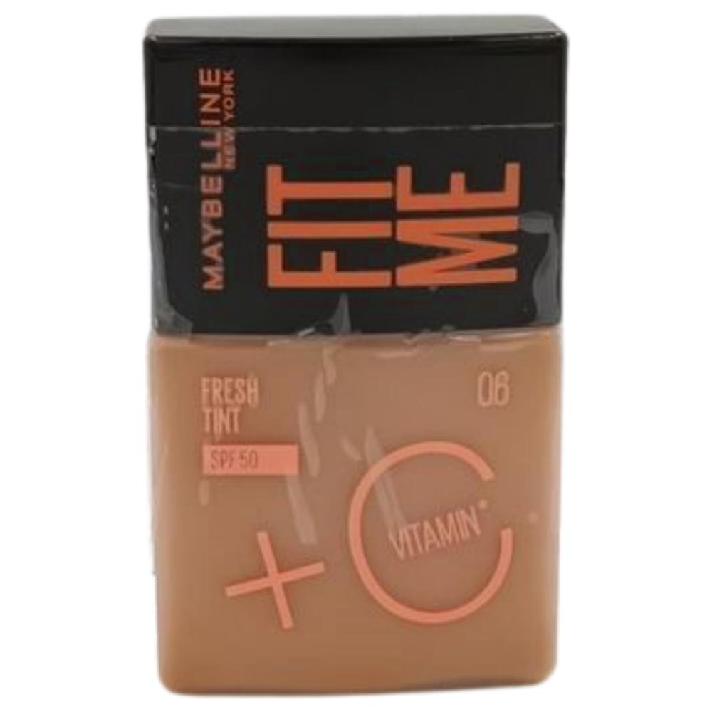 [700002] Fit Me Tint à la Vitamine C SPF 50 N 06 Maybelline.