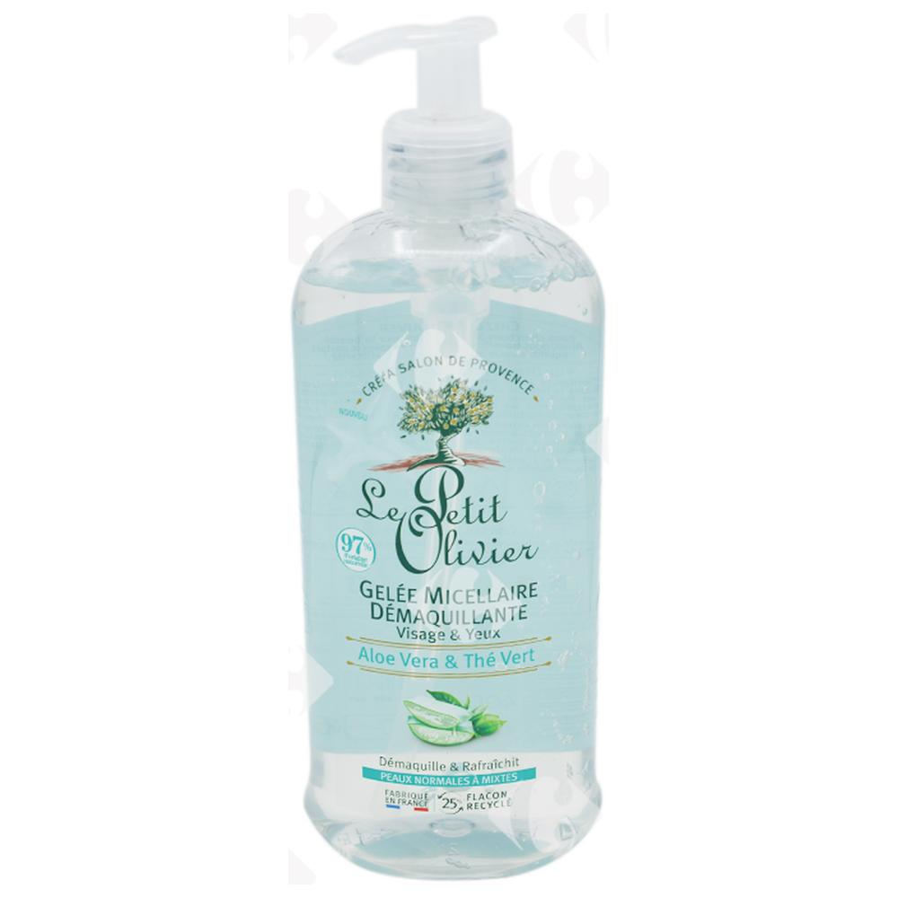 [668510] Gelée Micellaire Aloe Vera Thé Vert Le Petit Olivier 75ml.