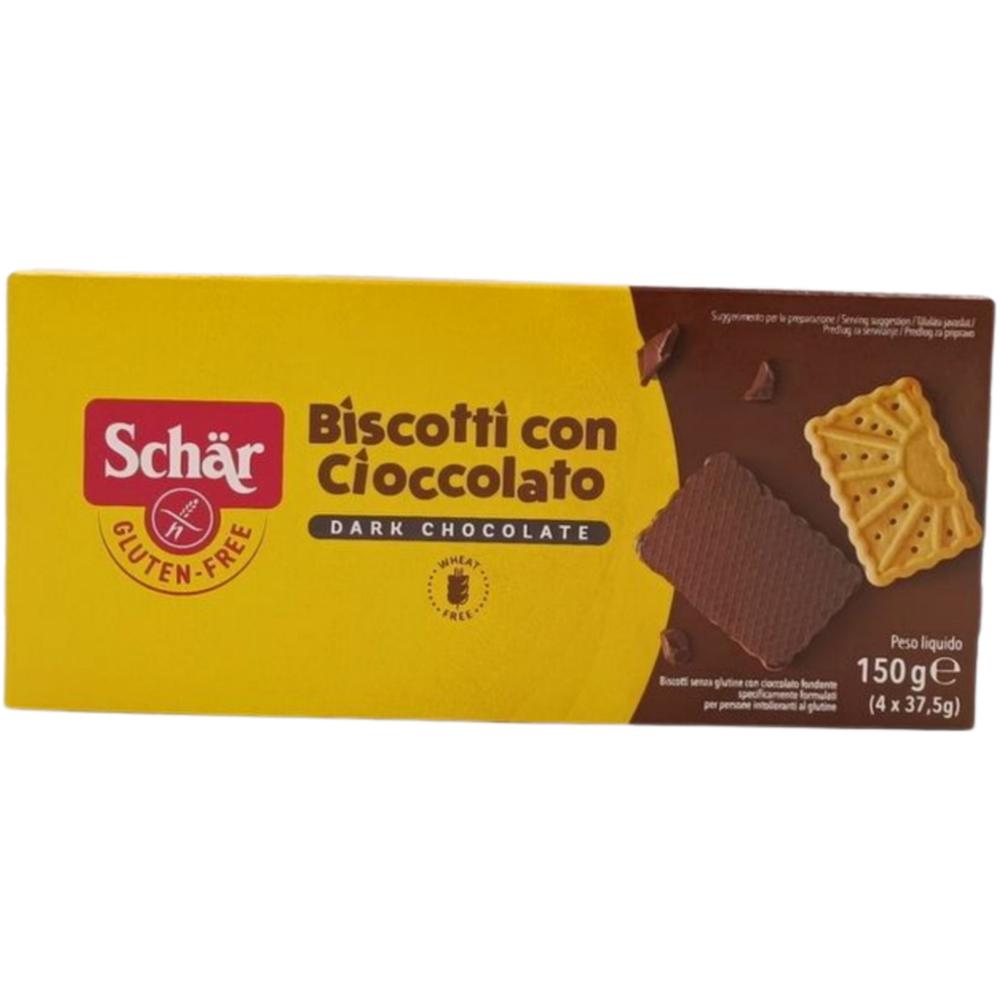 Biscuits au Chocolat Sans Gluten Schar 150g