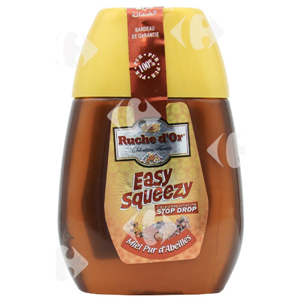[550424] Miel Pur Easy Squeezy Ruche D'Or 340g
