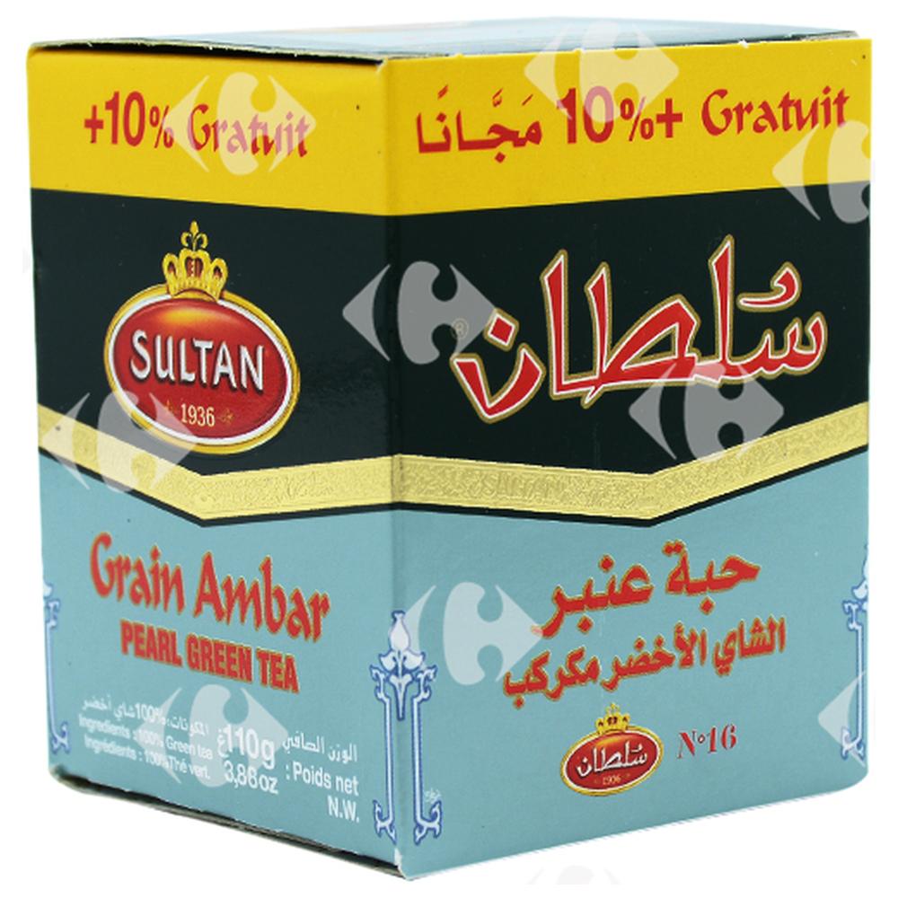 Thé Vert en Grains Al Ambar Sultan 100g