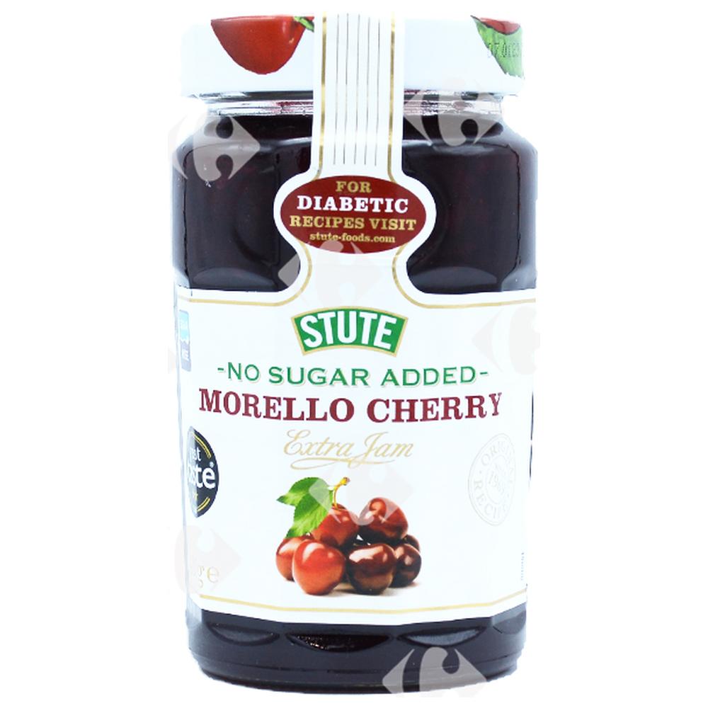 Confiture de Cerises Sans Sucre Ajouté Stute 430g