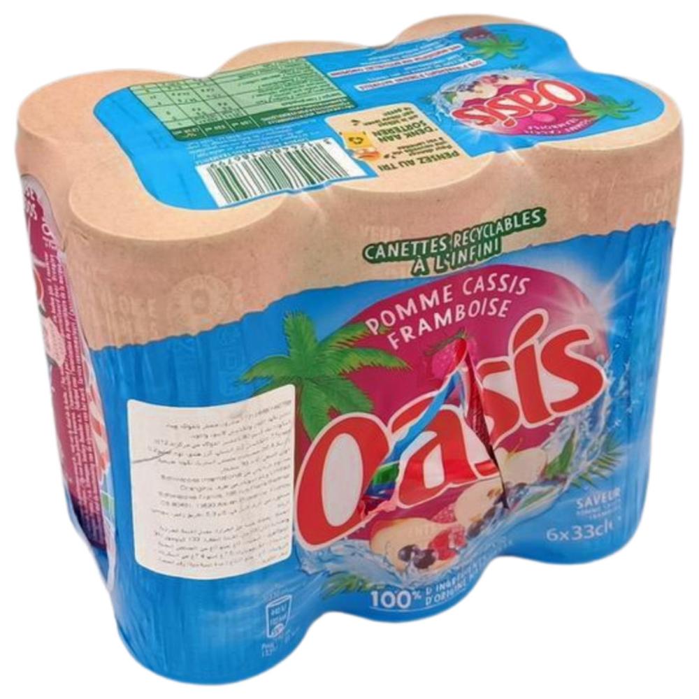 [668600] Boisson Pomme Cassis Framboise Oasis 6x33cl.