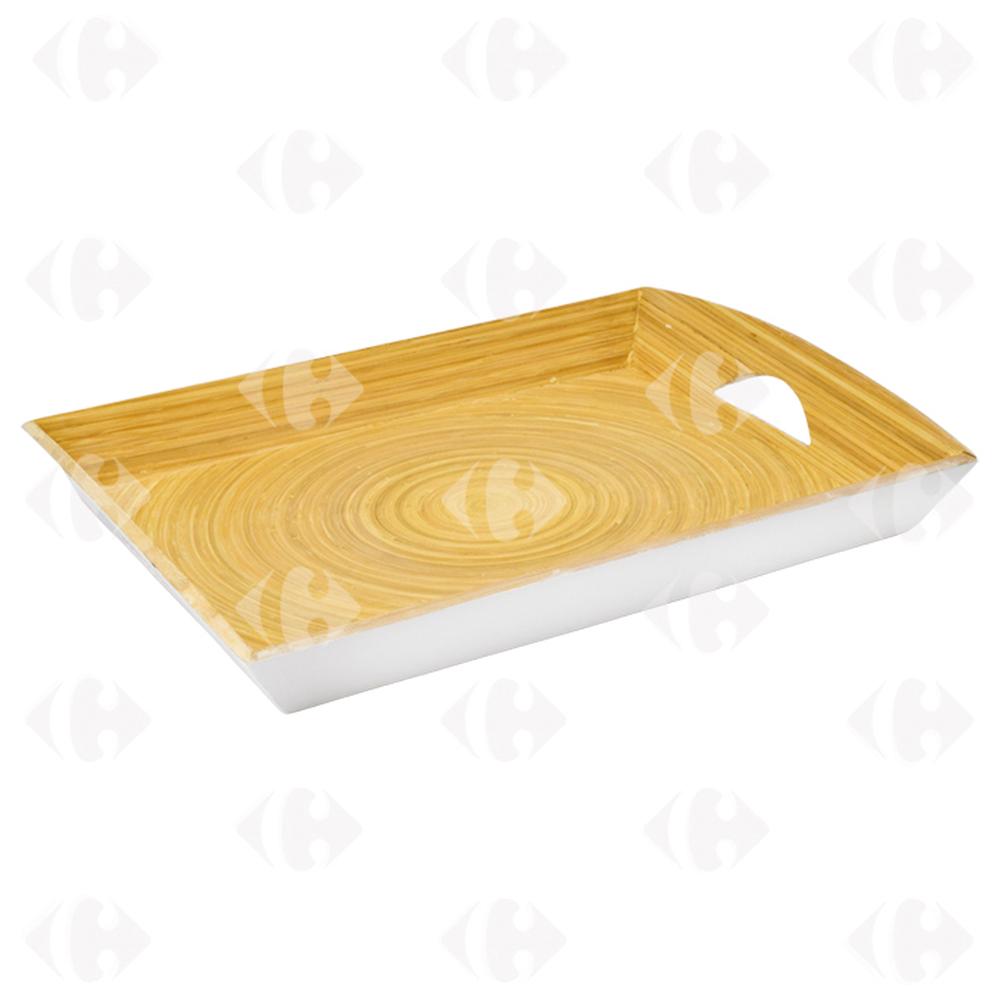 [654957] Plateau Rectangulaire 45x35x6cm Carrefour Home 1 unité