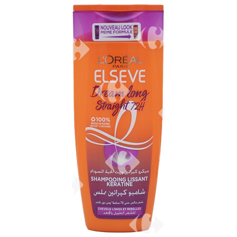[664369] Shampooing Dream Long Straight 72h Lissant Kératine Elsève 200ml