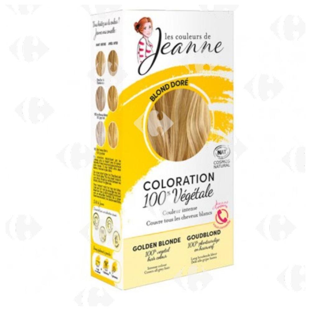 [707903] Coloration Végétale Blond Doré de Jeanne 2x50g