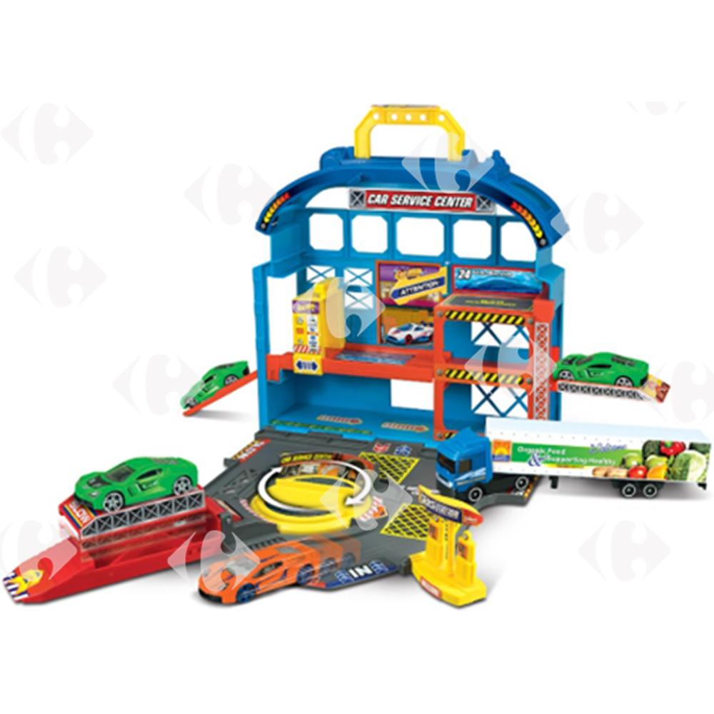 [686213] Car Service Center Speed​​​-Track avec 3 véhicules