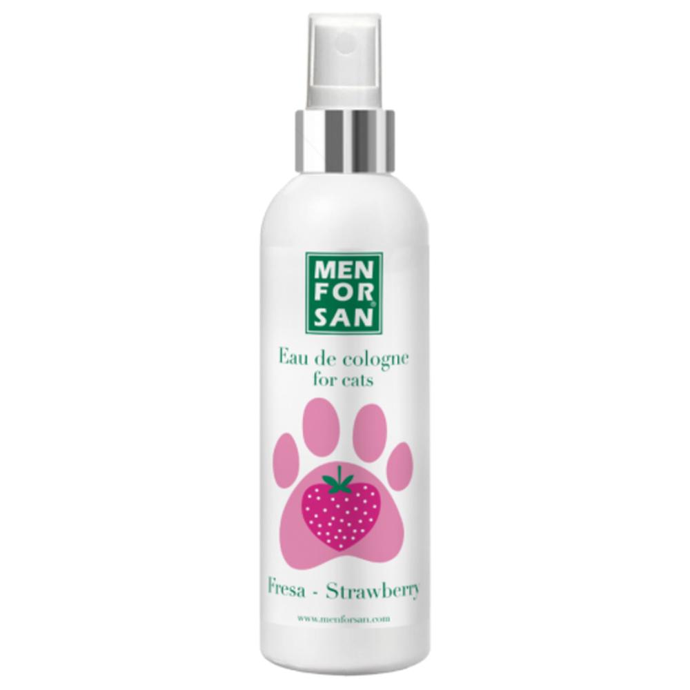 [567462] Eau de Cologne Fraise pour Chat Menforsan 125ml