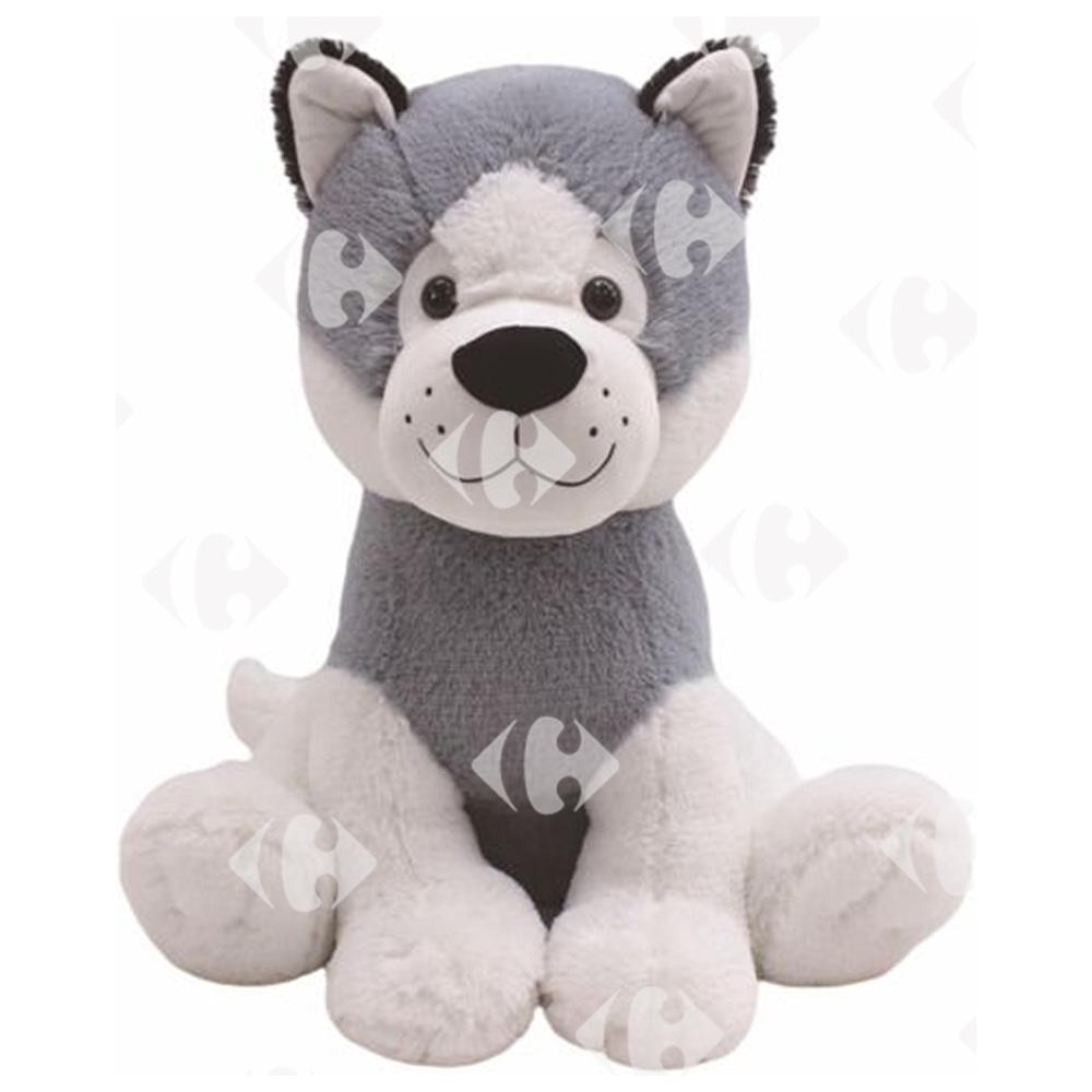 [591026] Peluche Chien Husky 64cm.