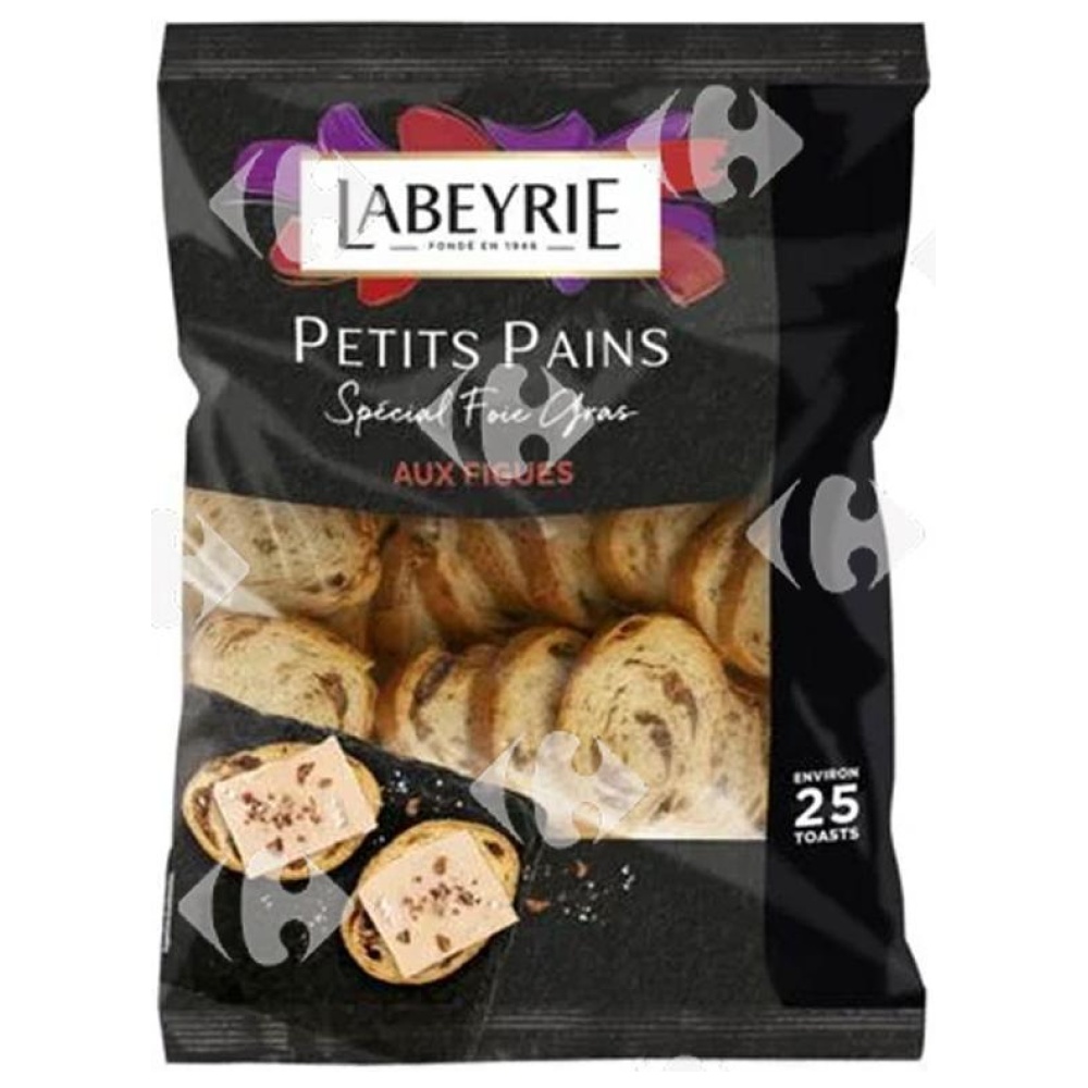 [624105] Pain aux Figues Spécial Fois Gras Labeyrie 100g