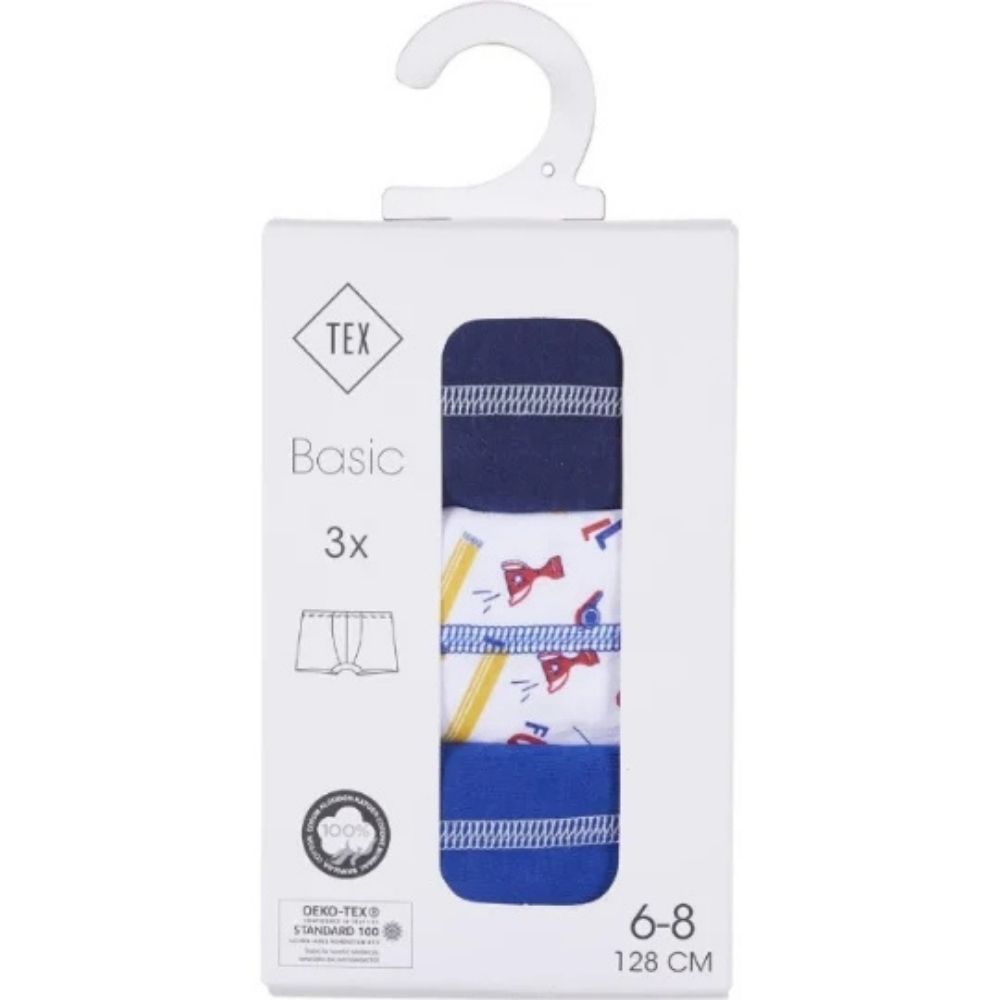 [711639] Boxer pour Garçon 3 pièces