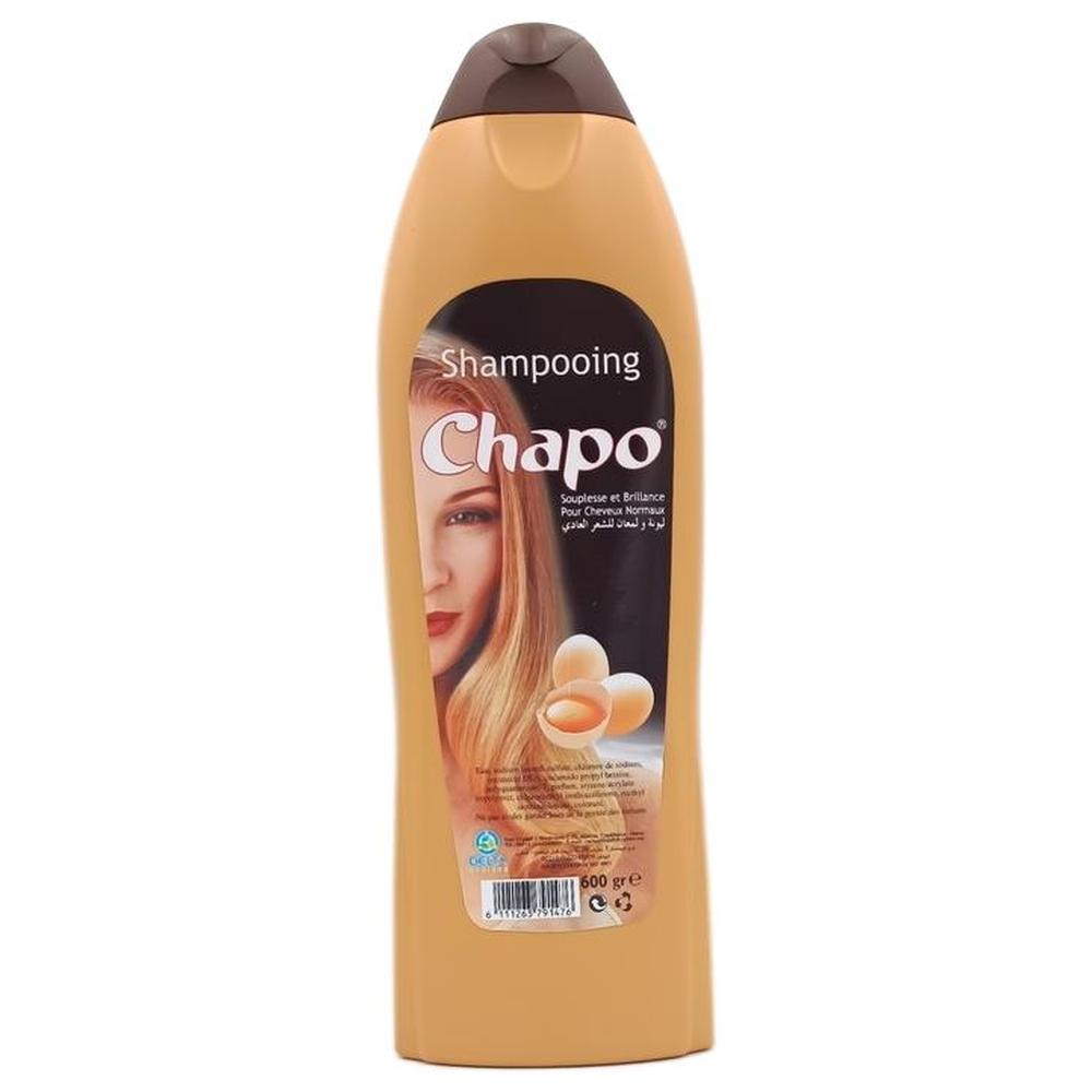Shampooing pour Cheveux Normaux aux Œufs Chapo 600ml