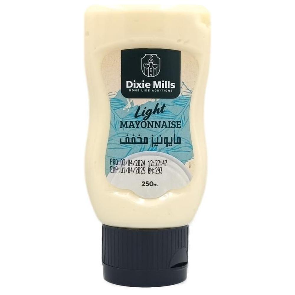 [708437] Mayonnaise Light Squeeze Dixie 250ml