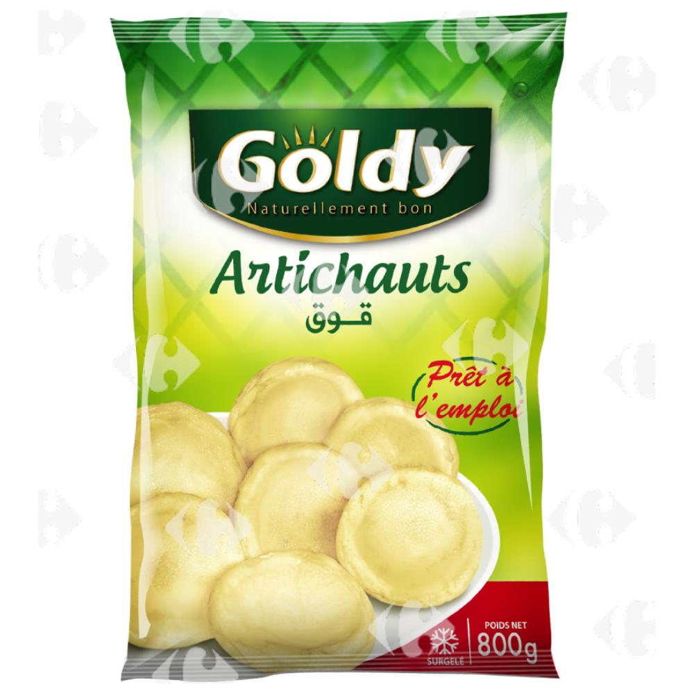 Fonds d'Artichauts Surgelés Goldy 800g.