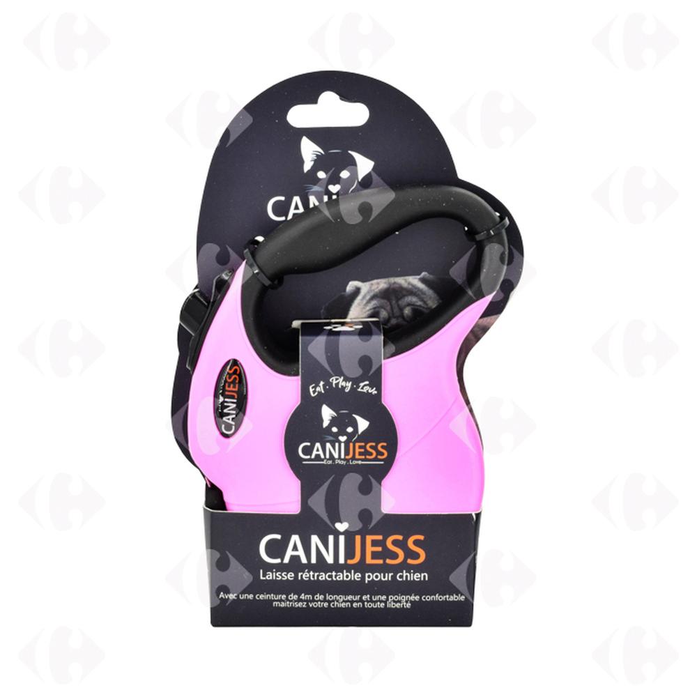 [671847] Laisse Rétractable Chien Taille S - 4M Canijess