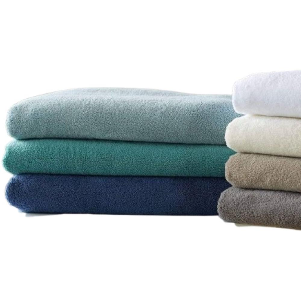 Drap de Bain Bio Bleu Tex Home 100x150 cm