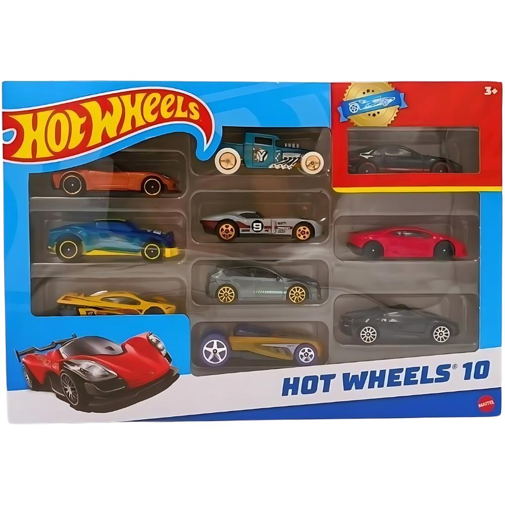 [557147] Pack de 10 Voitures Hot Wheels