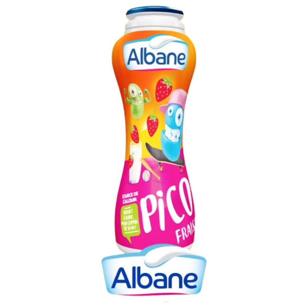 [688632] Yaourt à Boire Fraise Piko Albane 140g.