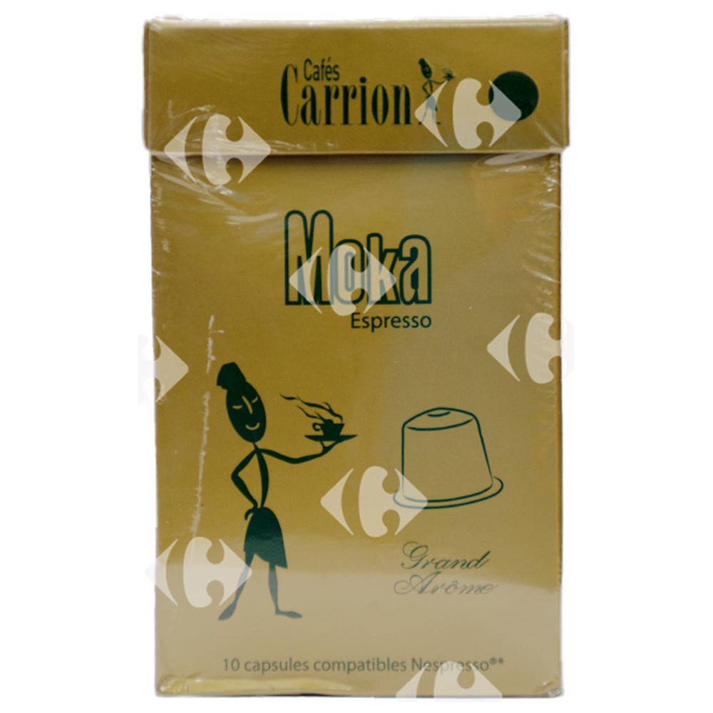 Café en Capsules Moka Carrion N6 x10.
